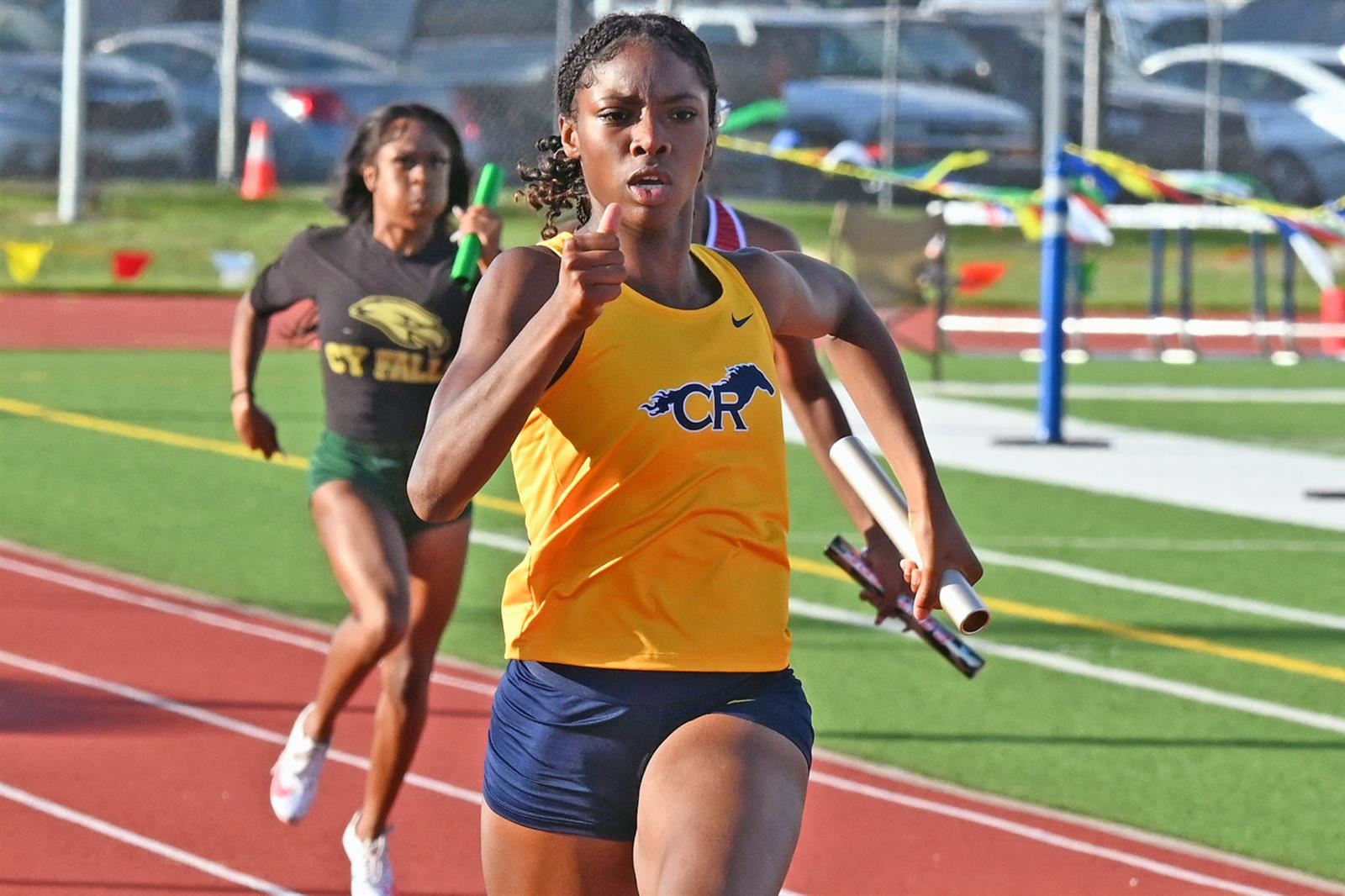 Cy Ranch High School senior Celeste Robinson was among eight CFISD student-athletes to earn all-state and regional honors.
